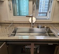수원 센트럴아이파크 아티잔 사각싱크볼교체